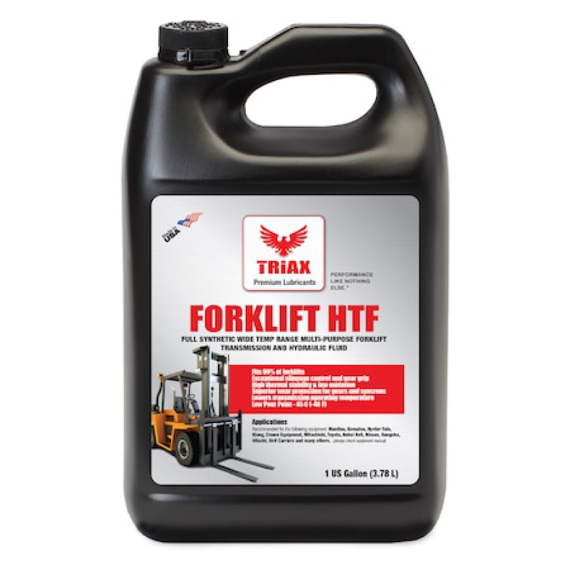 Ulei hidraulic si transmisie multifunctional pentru stivuitoare, TRIAX FORKLIFT HTF Full Sintetic, 3.78L